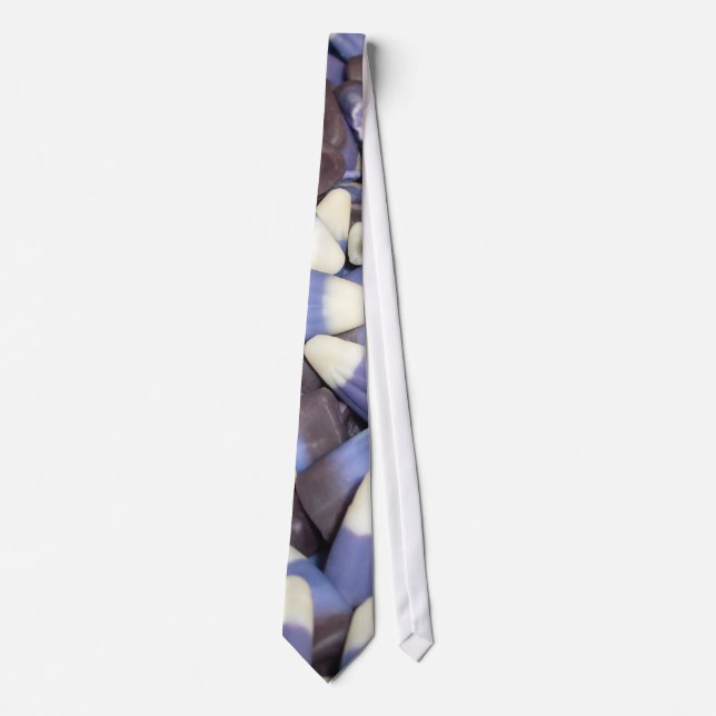 Purple Candy Corn Tie (Front)
