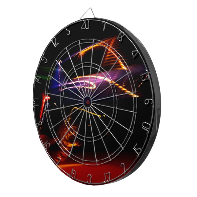purple car dance dartboard (Front Right)