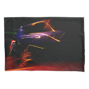 purple car dance pillow case
