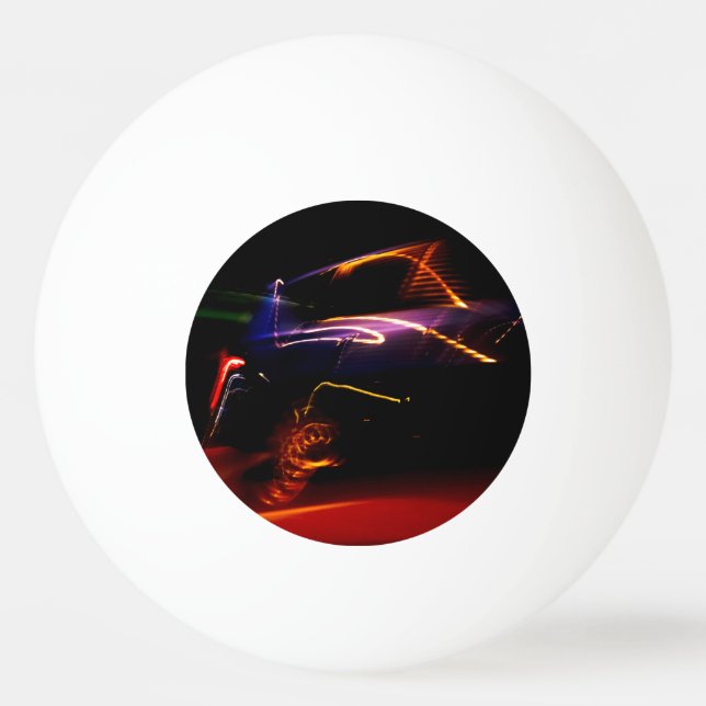 purple car dance ping pong ball (Front)