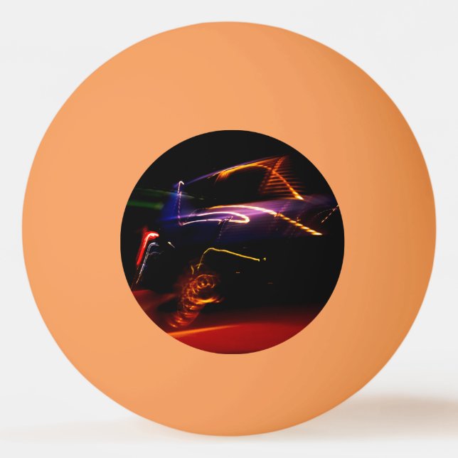 purple car dance ping pong ball (Front)