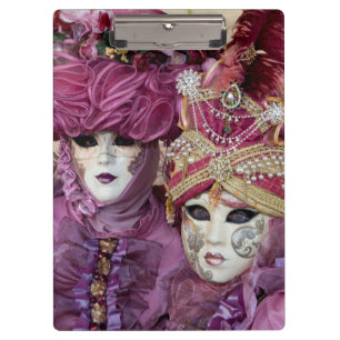 Purple Carnival costume, Venice Clipboard