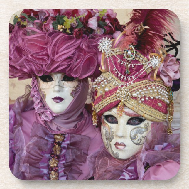 Purple Carnival costume, Venice Coaster (Front)