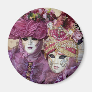 Purple Carnival costume, Venice Magnet