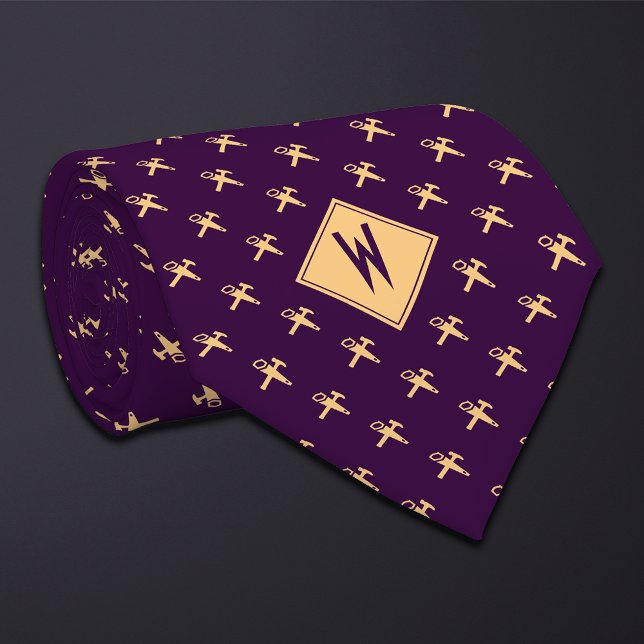 Purple Carpenter Tools Tie (Creator Uploaded)