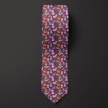 Purple Cartoon Cats Montage Tie<br><div class="desc">A montage of cute cartoon cats on a purple background. This neck tie is the perfect casual design for the cat dad or enthusiast in your life. Be sure to check out our matching socks featuring the same cat montage design.</div>