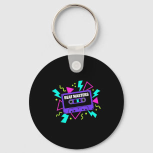 Purple cassette tape retro vintage 80s hip hopPurp Key Ring