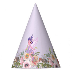 Purple Castle Fairytale Birthday Theme with Fairy Party Hat