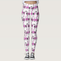 Purple Cat Butts Pattern