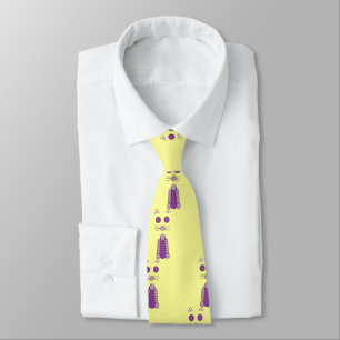Purple CAT Tie