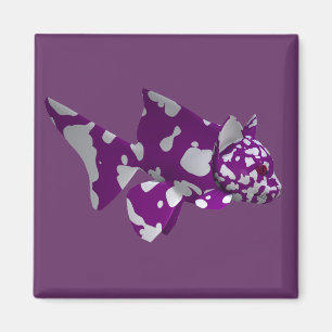 Purple Catfish Magnet