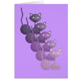 Purple Cats Relaxing