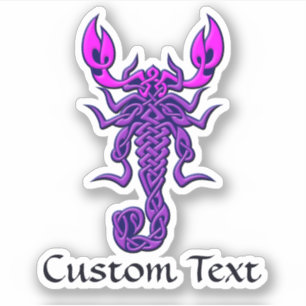Purple Celtic Knot Scorpion