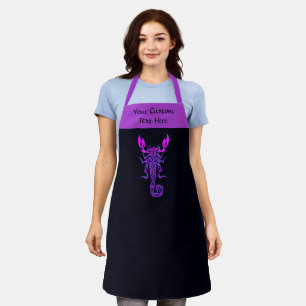 Purple Celtic Knot Scorpion Apron