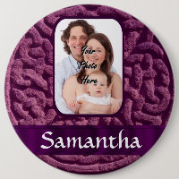 Purple Celtic knotwork symbol