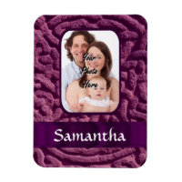 Purple Celtic knotwork symbol
