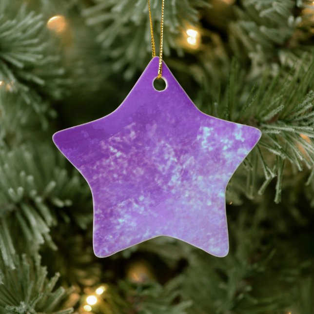 Purple  Ceramic Decoration (Tree)