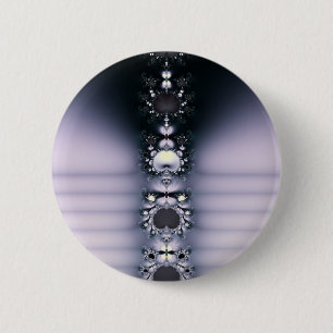 Purple Chain 6 Cm Round Badge