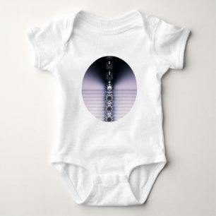 Purple Chain Baby Bodysuit