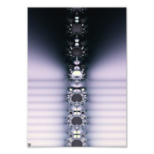Purple Chain Photo Print