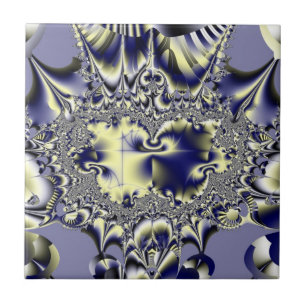 Purple Chaos Ceramic Tile