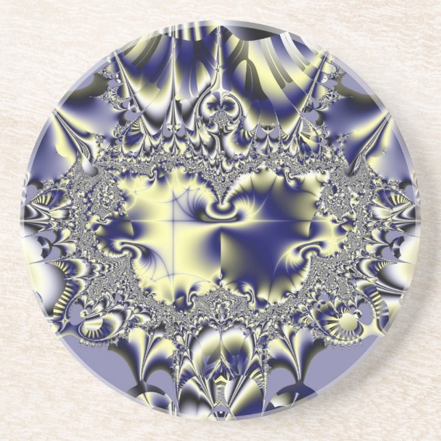 Purple Chaos Coaster (Front)