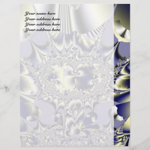 Purple Chaos Personalised Letterhead
