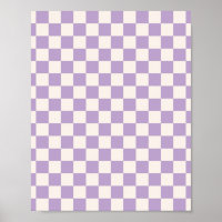 Purple Check, Chequerboard Pattern, Chequered