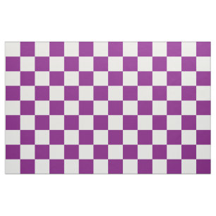 Purple Chequered Fabric