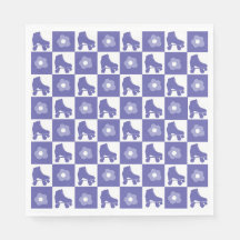 Purple Chequered Roller Skate