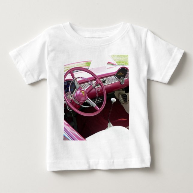Purple Chevy Bel Air Baby T-Shirt (Front)