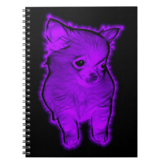 Purple Chihuahua Notebook