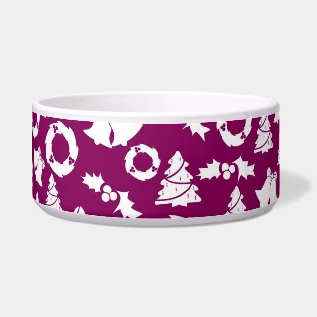 Purple Christmas Pattern (Front)