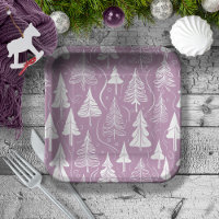 Purple Christmas Pattern#6 ID1009
