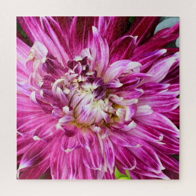 Purple Chrysanthemum  -  Flower 20x20 Jigsaw Puzzle (Vertical)