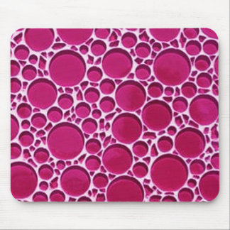 Purple Circle Design Mouse Pad