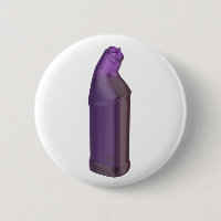 Purple cleaning liquid bottle