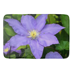 Purple Clematis Bath Mat