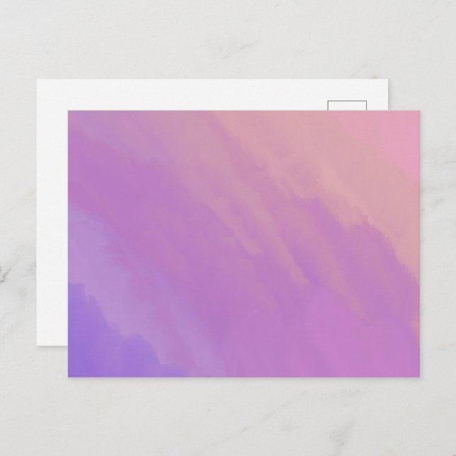 Purple Clouds at Twilight  Postcard (Front/Back)
