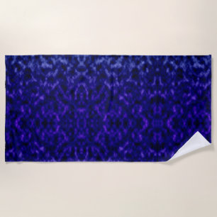 Purple Clouds Beach Towel