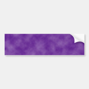 Purple Clouds Template Bumper Sticker