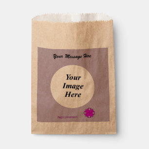 Purple Clover Ribbon Template by Kenneth Yoncich Favour Bag