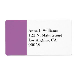 purple colour border