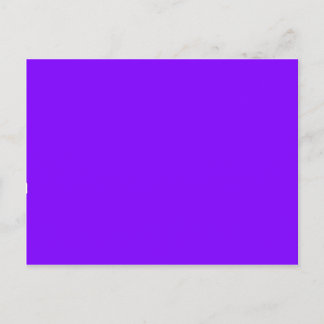Purple Colour Customised Designer Postcard
