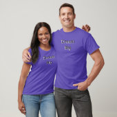 purple colour t-shirt for men and women's wear (Unisex)