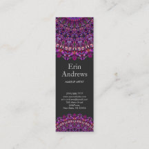 Purple Colourful Floral Mandala