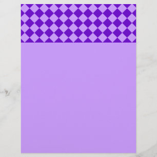 Purple Combination Diamond Pattern by STaylor