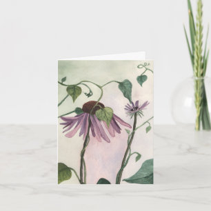 Purple Coneflower Notecard
