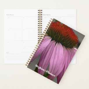 Purple Coneflower Planner - Original Photography