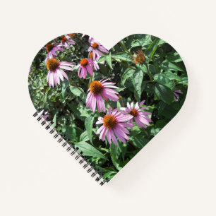 Purple Coneflowers Spiral  Notebook